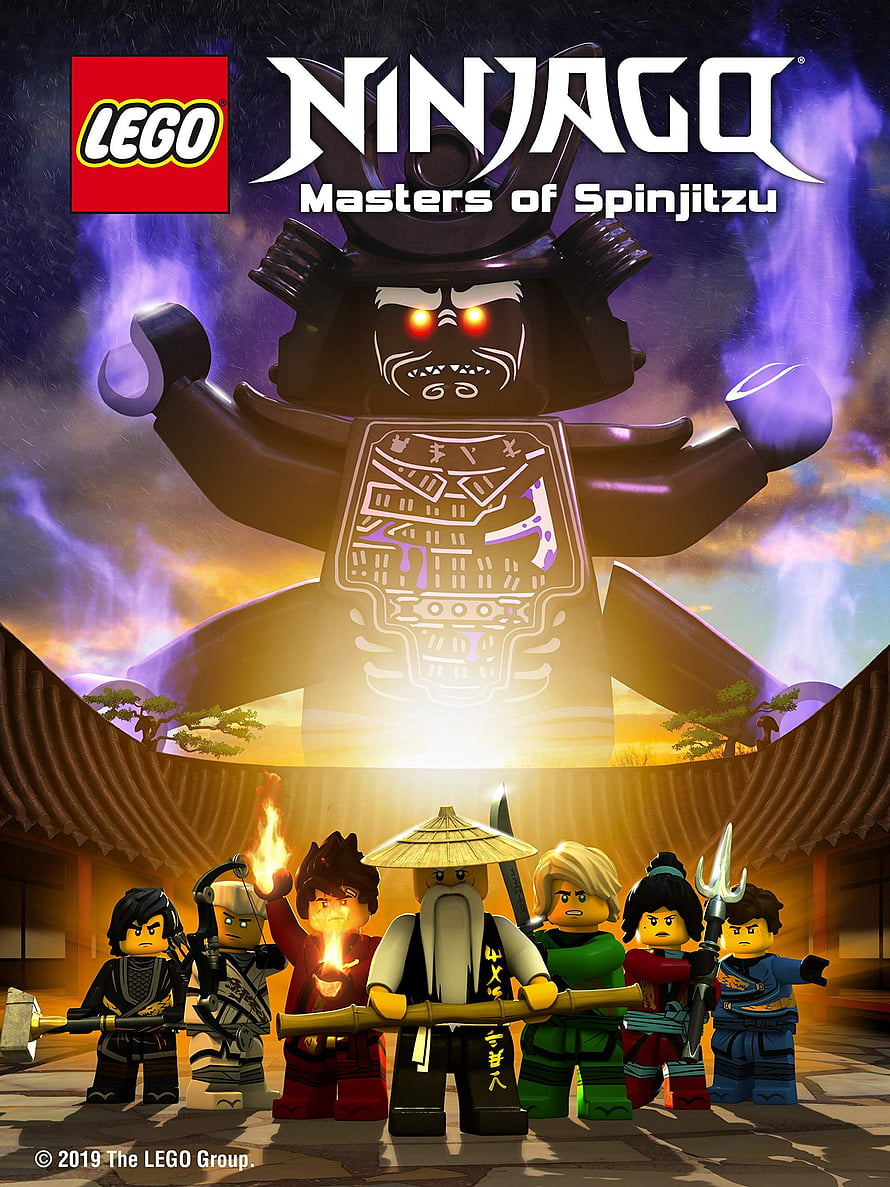 LEGO Ninjago Masters of Spinjitzu Season 11 Poster with Samurai X and Ninja Team HD phone wallpaper