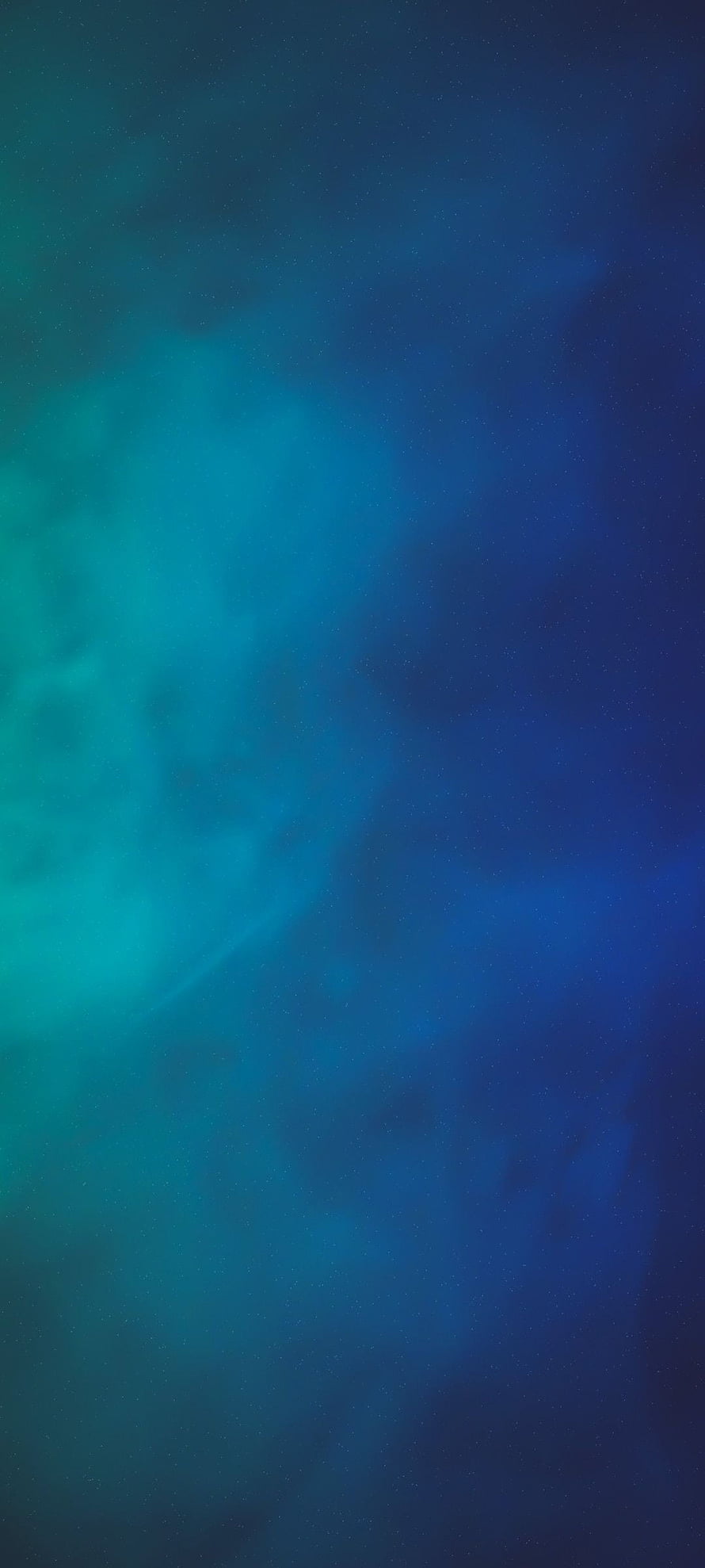 Vivo X50 Pro Default Wallpaper with Teal and Blue Aurora Gradient HD phone wallpaper