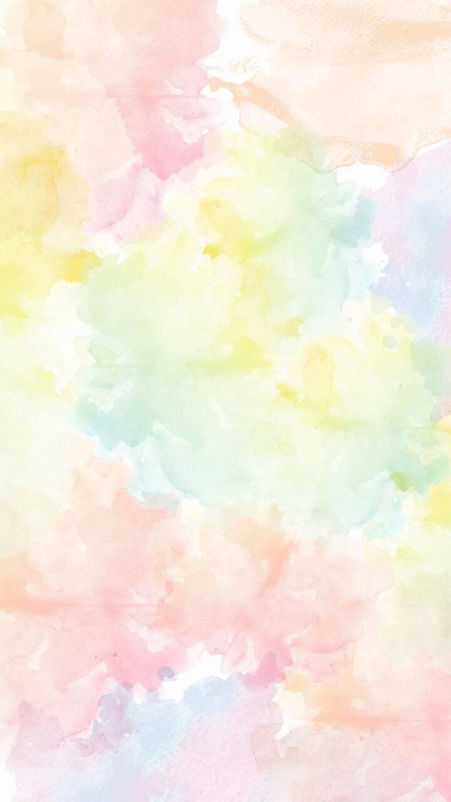 Soft Pastel Watercolor Abstract Background with Gentle Blended Hues HD phone wallpaper