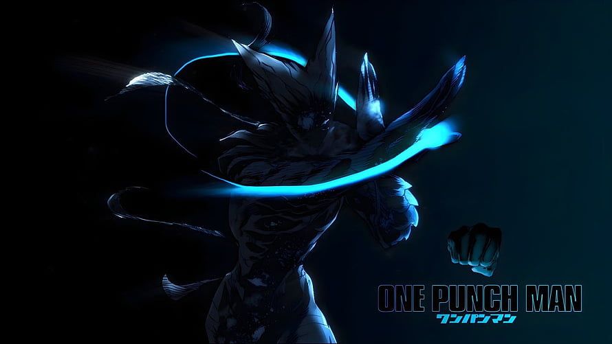 Saitama in Serious Mode from One Punch Man Anime Wallpaper, Cosmic Garou Animation. 【コズミックガルーアニメーション】 HD wallpaper