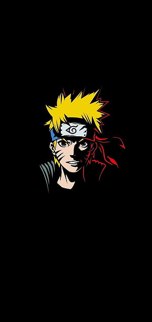Naruto Uzumaki Nine-Tails Chakra Mode Anime Portrait Wallpaper HD phone wallpaper