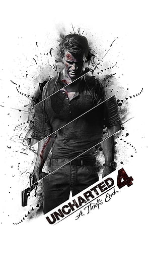 Uncharted 4 A Thief's End Drake Promotional Artwork HD phone wallpaper