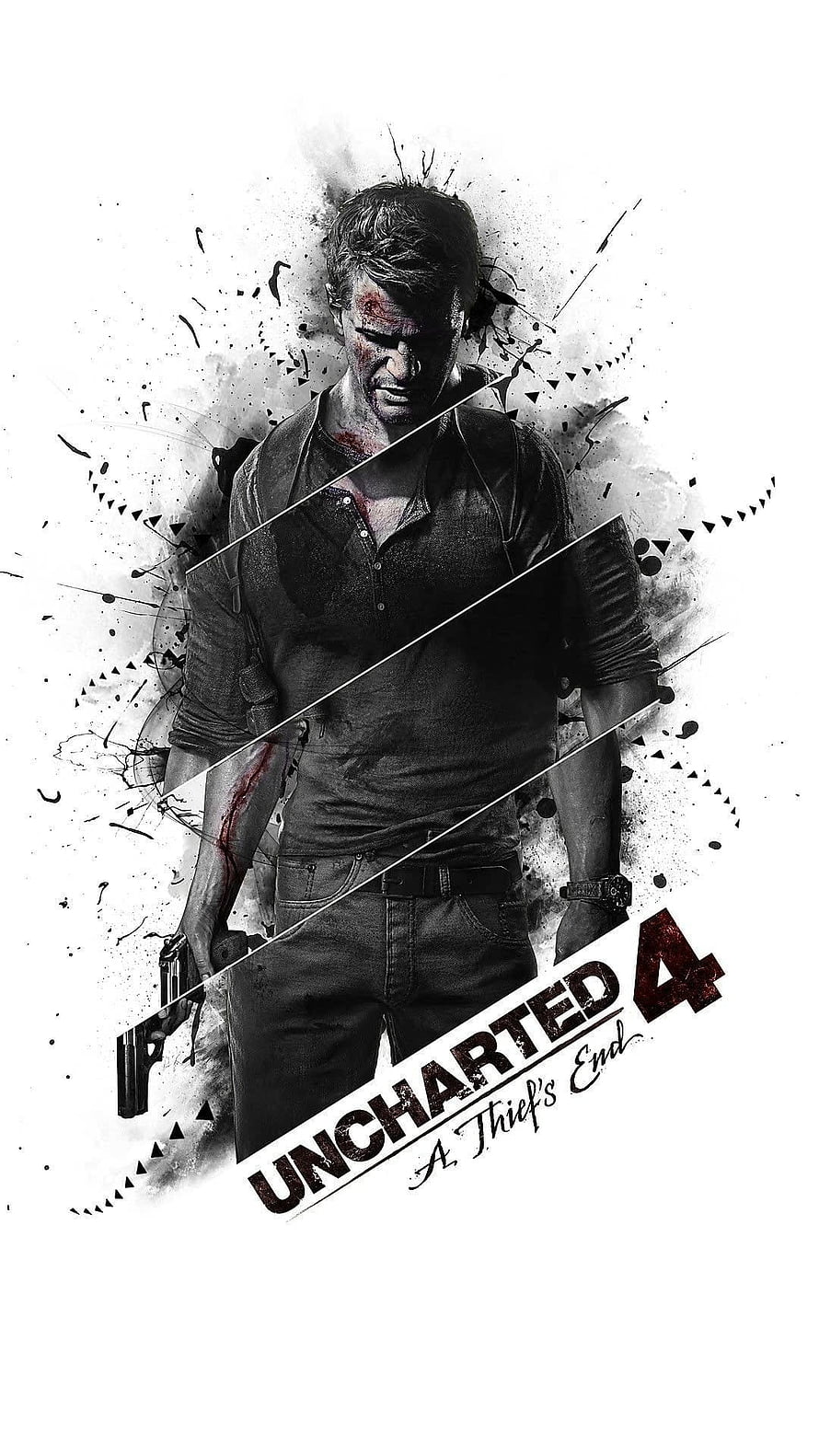 Uncharted 4 A Thief's End Drake Promotional Artwork HD phone wallpaper