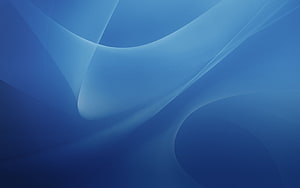 Sleek Blue Abstract Waves for PlayStation 4 Desktop Theme HD wallpaper