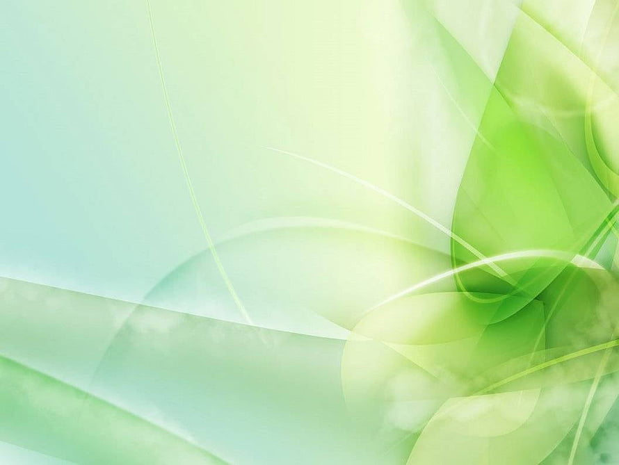 Abstract Green Swirls and Soft Light Background HD wallpaper
