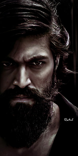 Yash Intense Close-Up Portrait From KGF Chapter 2 HD phone wallpaper