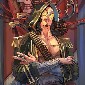 Usopp from One Piece in a Hooded Military Outfit with Goggles and Bandolier HD phone wallpaper
