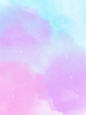 Soft Pastel Watercolor Gradient in Pink, Purple, and Blue with Subtle Texture HD phone wallpaper
