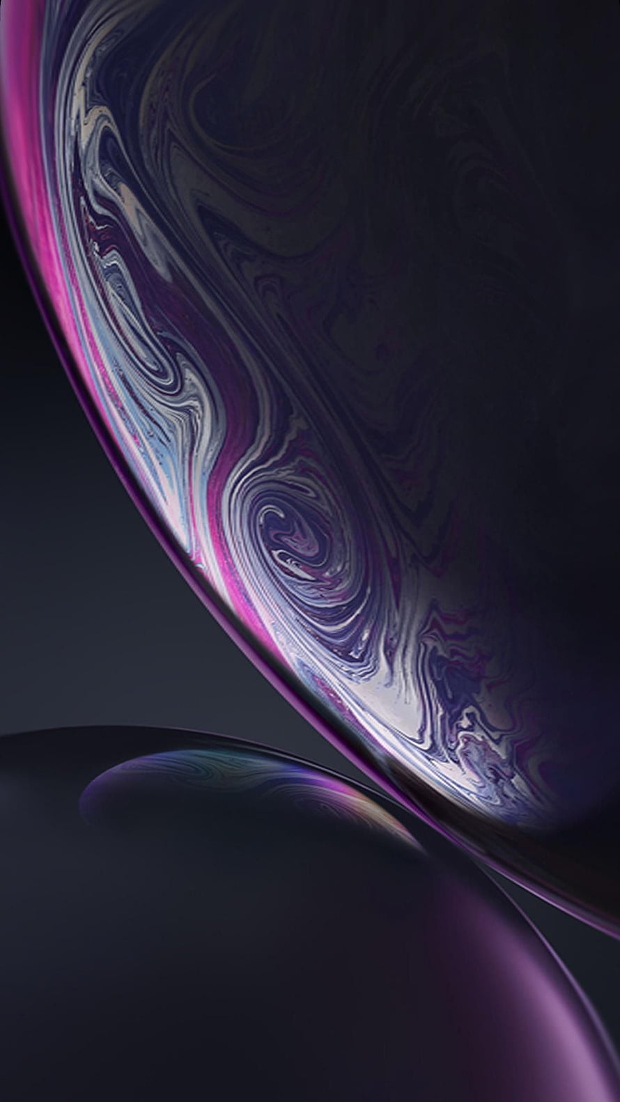Abstract Purple and Blue Swirling Liquid Marble Texture Wallpaper HD phone wallpaper