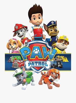 Paw Patrol Team Group Poster With Ryder And Pups HD phone wallpaper