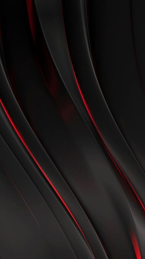 Abstract Black and Red Diagonal Flowing Lines Minimalist Dark Background HD phone wallpaper