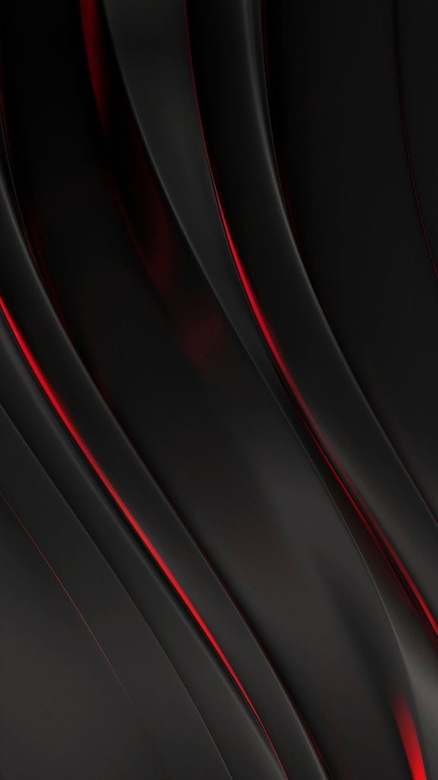Abstract Black and Red Diagonal Flowing Lines Minimalist Dark Background HD phone wallpaper