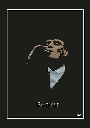 Minimalist poster art of a man in a suit smoking a cigarette with the text so close on a dark background, Thomas Shelby. Peaky blinders poster, Peaky blinders , Peaky blinders quotes, Peaky Blinders Minimalist HD phone wallpaper