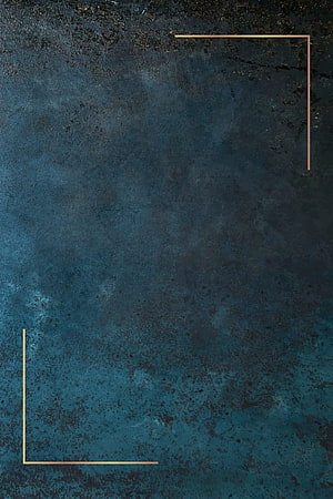 Dark Blue Textured Background With Gold Corner Accents HD phone wallpaper