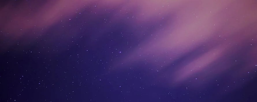 Violet Nebula and Starfield Night Sky with Soft Cosmic Dust and Deep Purple Hues HD wallpaper