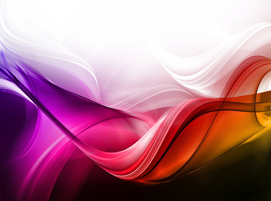 Abstract Colorful Swirling Ribbons Wallpaper HD wallpaper