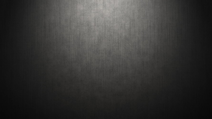 Dark brushed metal texture with vertical grain and soft central spotlight HD wallpaper
