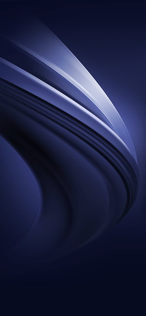 Abstract Blue Curved Waves Wallpaper HD phone wallpaper