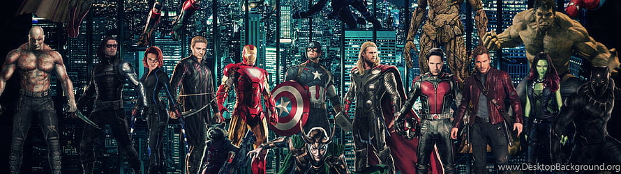 Avengers Infinity War Full Cast Group Shot Wallpaper HD wallpaper