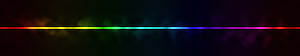 Vibrant Rainbow Light Streak Across Dark Background HD wallpaper