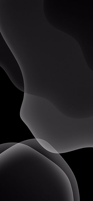Minimalist Dark Abstract Curves and Soft Gradients on Black Background HD phone wallpaper
