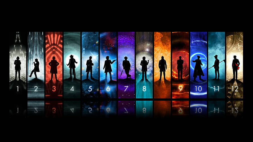 Star Wars Episode Silhouettes Dual Monitor Wallpaper HD wallpaper