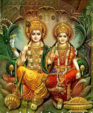 Lord Shiva and Goddess Parvati Sitting Together on a Lotus Throne with Serpent Hood HD phone wallpaper