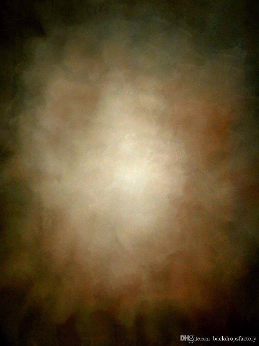 Mystical Golden Light Burst Through Dark Foggy Clouds Abstract Background HD phone wallpaper