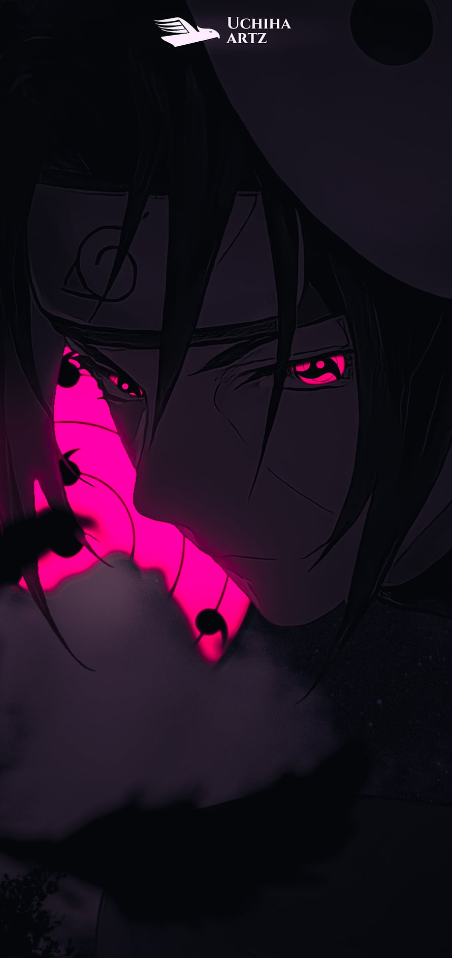 Itachi Uchiha Sharingan Anime Wallpaper HD phone wallpaper