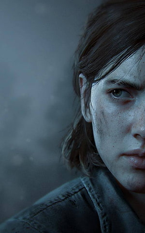 Ellie from The Last of Us Part II Close-Up Portrait Wallpaper HD phone wallpaper