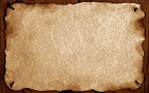 Vintage Parchment Paper Texture on Wooden Background with Nails HD wallpaper