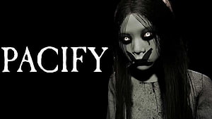 Pacify Survival Horror Game Featuring Creepy Girl With Glowing Eyes HD wallpaper