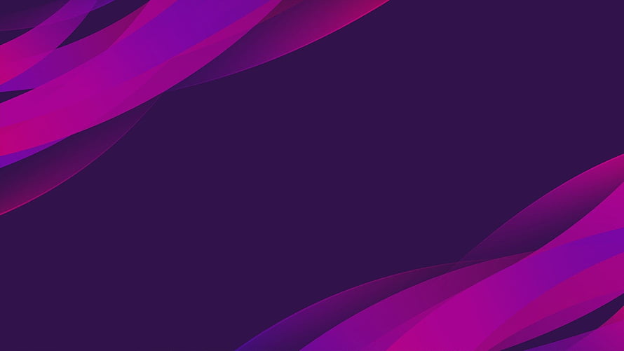 Abstract Purple and Magenta Flowing Ribbons on Dark Background HD wallpaper