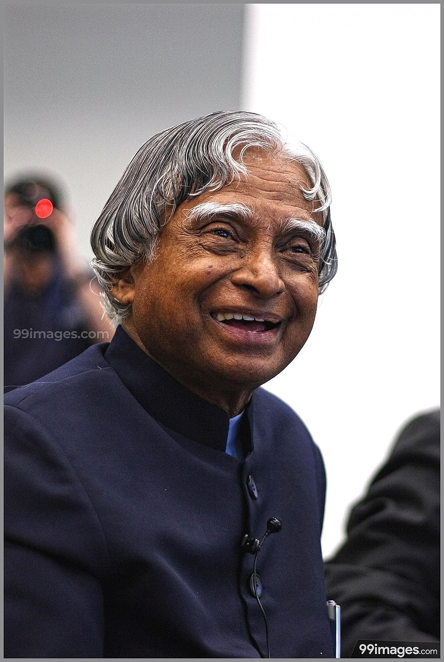A.P.J. Abdul Kalam Smiling Portrait in Dark Bandhgala Jacket HD phone wallpaper
