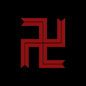 Tokyo Revengers Tokyo Manji Gang Emblem Logo on Black Background HD phone wallpaper