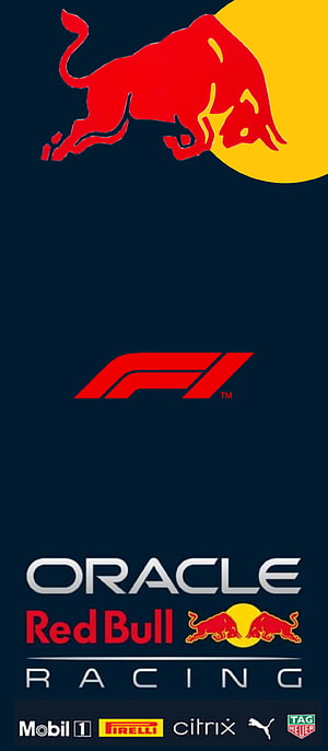 Oracle Red Bull Racing Formula 1 Team Logo Wallpaper HD phone wallpaper