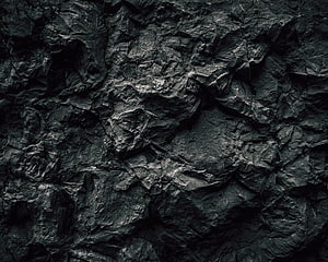 Dark Cracked Rock Texture Close-Up for Moody Interior Design and Abstract Backgrounds HD wallpaper