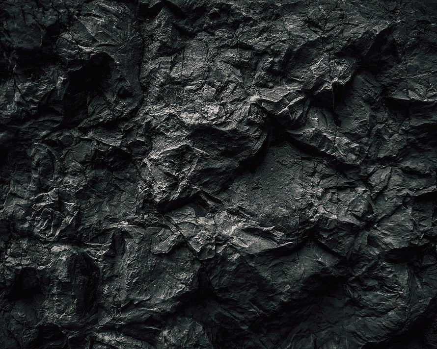 Dark Cracked Rock Texture Close-Up for Moody Interior Design and Abstract Backgrounds HD wallpaper