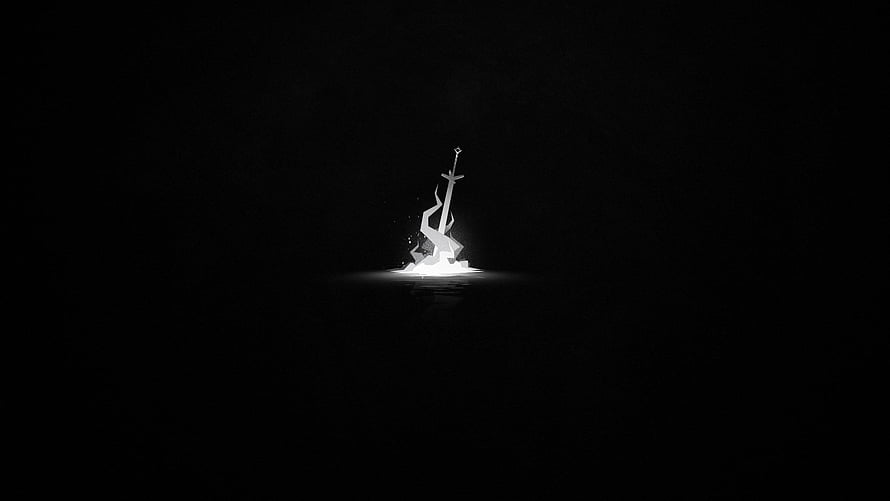 Sword in the Stone Fantasy Artwork HD wallpaper