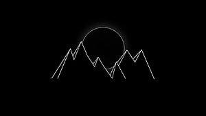 Pink Floyd Dark Side of the Moon Minimalist Line Art Wallpaper HD wallpaper
