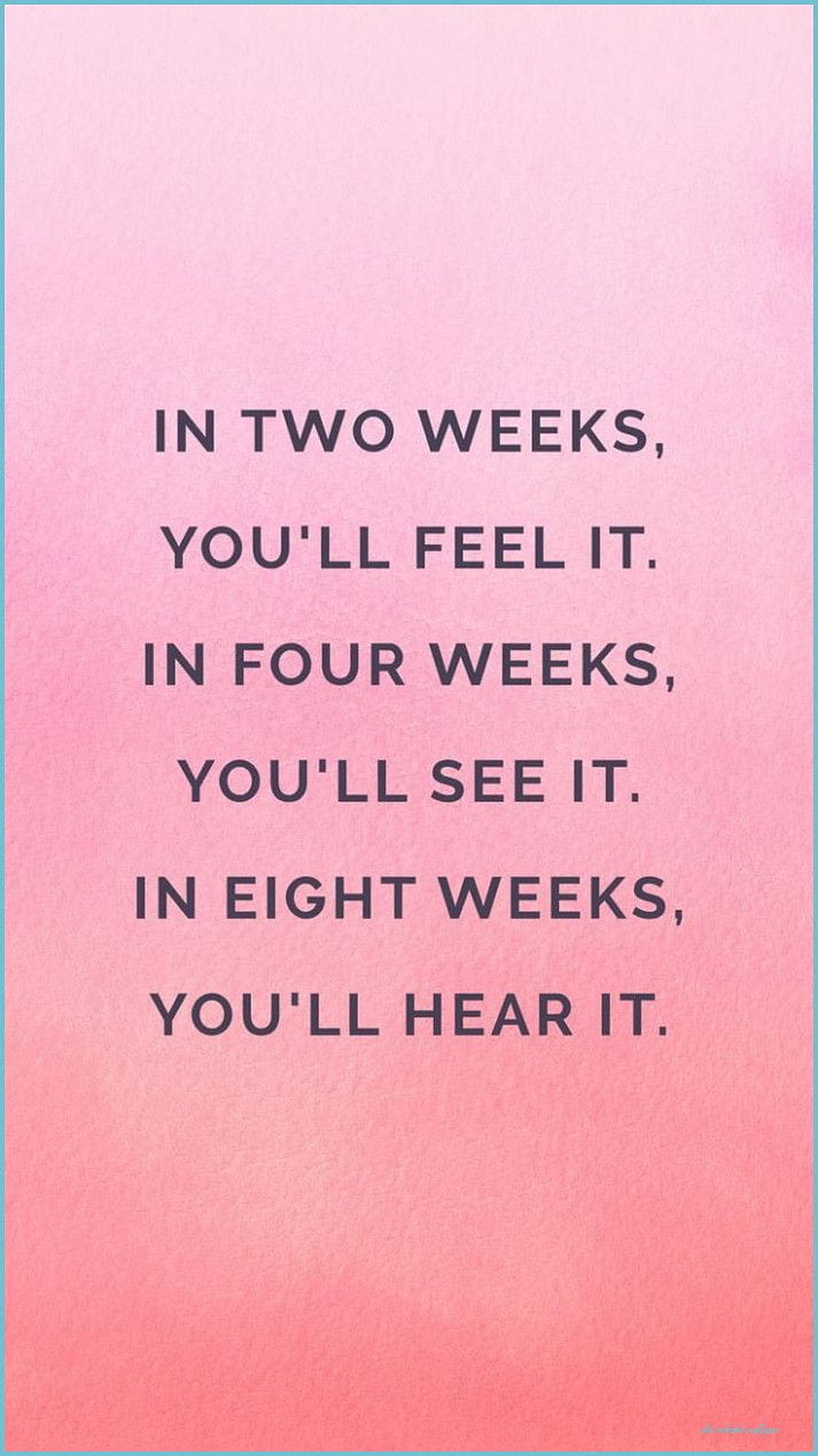 Inspirational Fitness Progress Quote on Soft Pink Gradient Background HD phone wallpaper