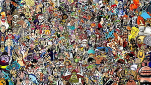 One Piece Complete Character Collection Anime Illustration HD wallpaper
