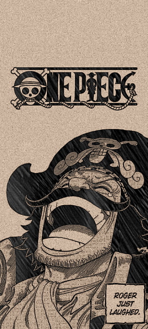 Gol D. Roger Laughing One Piece Manga Wallpaper, Gol D Roger's laugh, mangas, panels, manga, animes, onepiece, panel, anime HD phone wallpaper