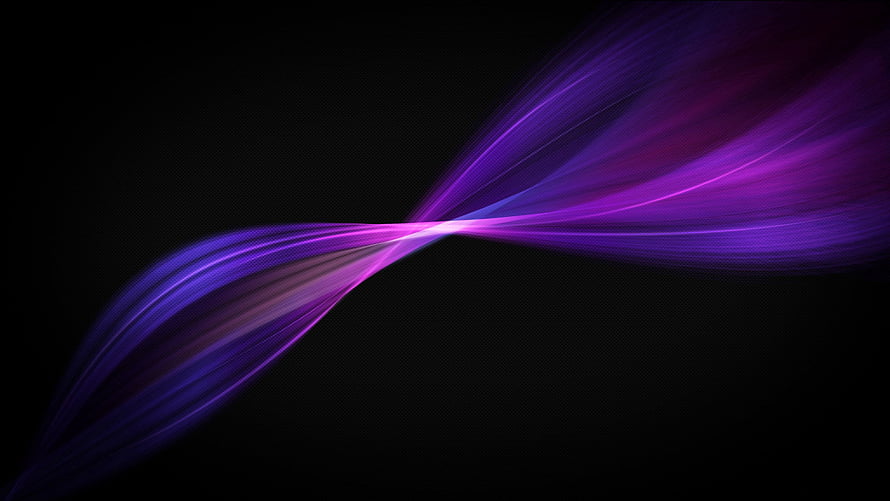 Abstract Purple and Pink Light Streaks on Black Background HD wallpaper