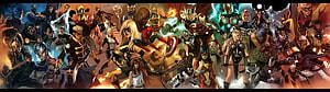 Marvel Avengers and X-Men Heroes Assemble in Epic Infinity War Comic Art HD wallpaper