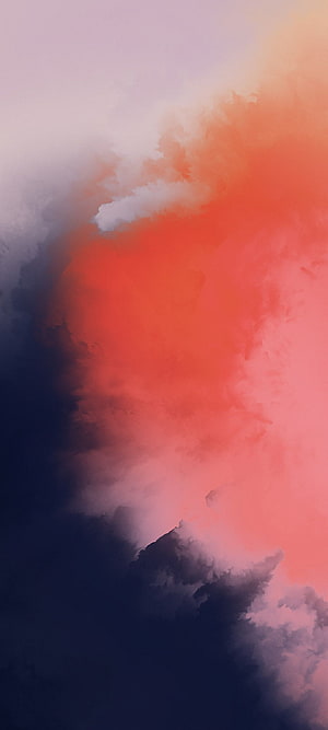 Vibrant Sunset Clouds With Orange And Purple Hues HD phone wallpaper