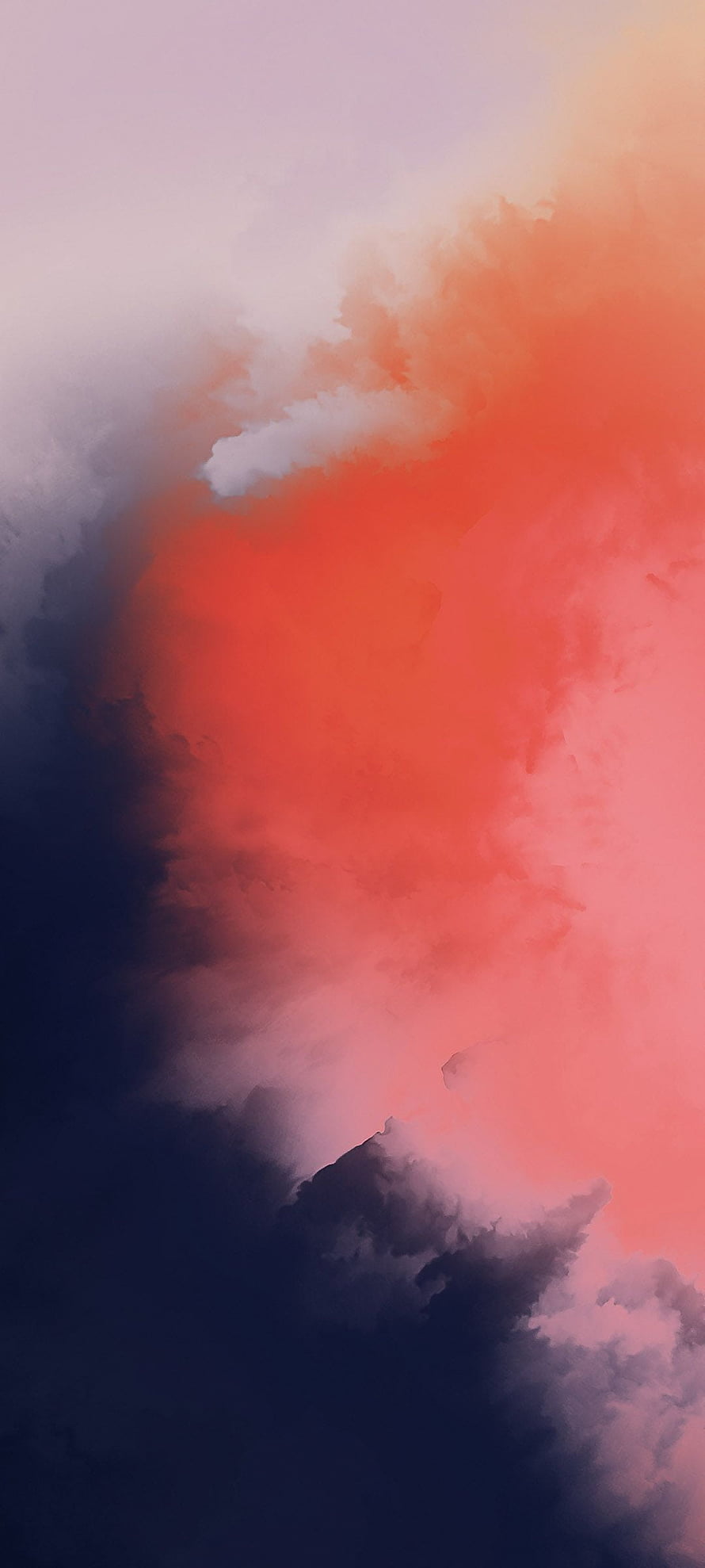 Vibrant Sunset Clouds With Orange And Purple Hues HD phone wallpaper