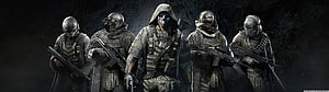 Tom Clancy's Ghost Recon Breakpoint Five Armed Operatives in Tactical Gear HD wallpaper