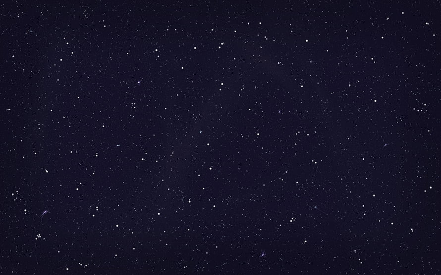 Starry Night Sky With Thousands Of Twinkling Stars On Dark Blue Background HD wallpaper