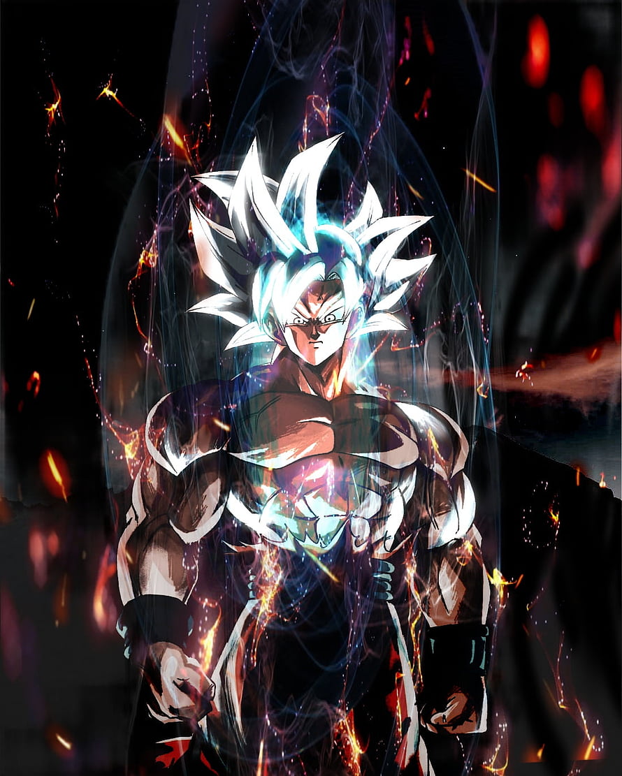 Goku Ultra Instinct Dragon Ball Super Anime Character Wallpaper HD phone wallpaper